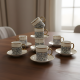 Porcelain Mug Set - 12 Pcs